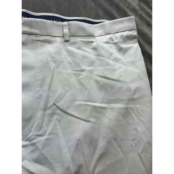 Roundtree & Yorke Men's Khaki Dress Pants Big & Tall 52X32 Flat Front. Office - Picture 3 of 8